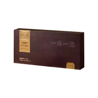 白大师福鼎白茶甄选茗茶一亩一泡特级白毫银针散茶原木盒装50g