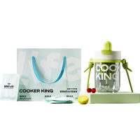 炊大皇玻璃杯500ml 内置茶仓茶颜悦已七日茶套CDH-HT512