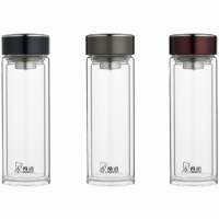 希诺玻璃杯310ml时尚便携密封防漏XN-7081(颜色随机)