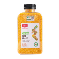 北纯黄小米有机米香糯可口油丰厚易煮易熟低脂杂粮430g*瓶