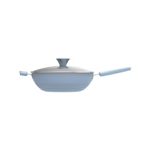 炊大皇炒锅32cm厚底薄壁匀热控油导磁快导热均匀GL32NF