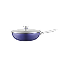 炊大皇炒锅32cm防滑锅纹底电木手柄久用不易磨损CJ32XL