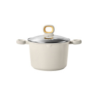 炊大皇汤锅22cm不烫手加高不溢锅耐脏防变色TG22TB