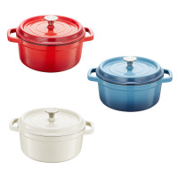 炊大皇汤锅22cm锁水凝鲜聚热储温光滑易清洗JDH22(颜色随机)