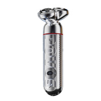 奔腾剃须刀双环贴面刀网刀头自动研磨浮动贴面星耀银PQ9909