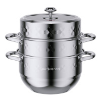 迈卡罗汤蒸锅加厚三层钢复合锅底不挑炉灶奥氏体MC-Z3020