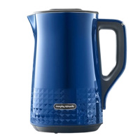 摩飞电热水壶1.5L速热保温降噪轻音烧水壶轻奢蓝MR6071