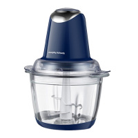 摩飞绞肉机1.8L电动辅食料理机低噪易拆洗上下双刀MR9400