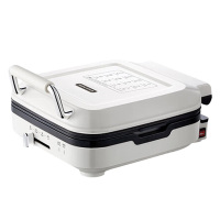 摩飞电饼铛悬浮双面加热大火力可拆洗煎烤机椰奶白MR8600