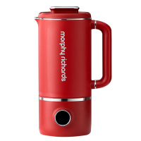 摩飞豆浆机600ml多功能全自动清洗免过滤破壁机英伦红MR8200