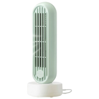 小熊电风扇桌面小型轻音摇头无叶小塔扇DFS-A04K1