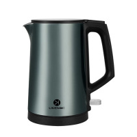 利仁电水壶1L黄金容量防烫双层不锈钢无缝智能断电LPSH-80