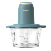 柏翠绞肉机2L多功能搅拌碎菜机玻璃碗便携绞肉机PE1320