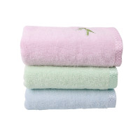天琴毛巾三条装32*70cm云柔触感亲肤TQ-Y84(颜色随机)