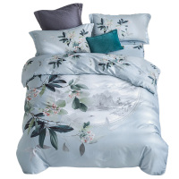 天琴床品四件套触感柔软亲肤感强色牢度高朝华TQ-T117