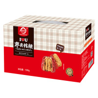 天生好果枣夹核桃即食解馋小吃美味独立小包休闲零食500克