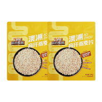 三只松鼠燕麦片膳食纤维蛋白浓浓燕麦醇香方便便捷300g*2袋