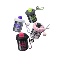 炊大皇果茶杯600ml一杯双饮自带茶仓PF60A1(颜色随机)