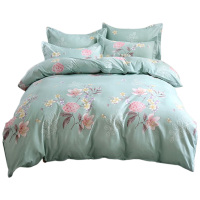 恒源祥床品套装四件套1.8m柔软舒适触感细腻醉香居1DB1962