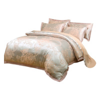 恒源祥床品四件套舒适亲肤柔软色彩饱和赫本花园1DB1613