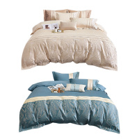 恒源祥床品四件套柔软亲肤詹妮西丝1DB23612(颜色随机)