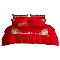 恒源祥床品四件套精美绣花舒适亲肤同心锁1DA23627-4X