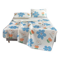 恒源祥凉席三件套吸湿透气软糯亲肤凉感顺滑春暖花开RJ2160