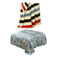 恒源祥毛毯180*200cm精美印花1DQ2016(颜色随机)