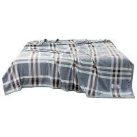 恒源祥毛毯180*200cm柔软亲肤触摸柔软英伦格1DQ2016