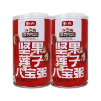 三只松鼠坚果莲子八宝粥慢工熬煮清甜爽口即食休闲美味320g*2罐