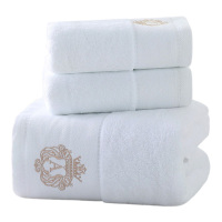 恒源祥浴巾三件套柔软透气柔韧亲肤舒适奥斯汀1DBMJ2036