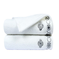 洁丽雅毛巾套装防螨抗菌纯棉加大加厚面巾2条装8642