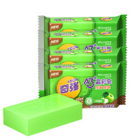 奇强洗衣皂除螨除菌配方温和强力去污多效清洁青苹果香208g*4块