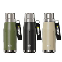 哈尔斯保温杯一盖两用防刮耐磨质感漆面征途款650ml(颜色随机)
