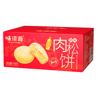 味滋源肉松饼香软不腻唇齿留香皮薄馅多咸香四溢口感柔韧500g