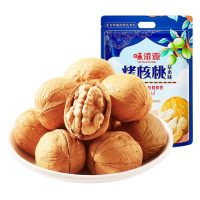 味滋源核桃果仁饱满壳薄易剥一捏即开核香浓郁唇齿留香草本味500g