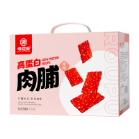 味滋源肉脯肉香浓郁油润亮泽软硬适中醇香耐嚼口齿留香500g