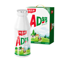 味滋源AD钙奶酸甜畅享奶香浓郁饭后解腻瓶装便携220g*16瓶