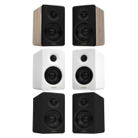 漫步者电脑音箱小巧精致触感细腻隐藏触控操作便捷N300(颜色随机)