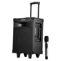 漫步者蓝牙音箱大容量锂电池续航持久蓝牙传输稳移动便携黑色D3-8S