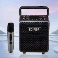 漫步者蓝牙音箱小巧精致携带方便音质清晰暮云灰无线版PP205