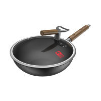 康巴赫炒锅32cm耐刮耐磨隔热防烫握感舒适LPB-ZX32T