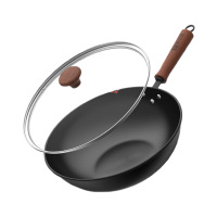 康巴赫炒锅30cm耐磨耐用导热均匀隔热防烫KGX-C30T