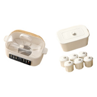 徕多电炖锅一键操作轻松上手智能防干烧七胆款LD-DDZ50