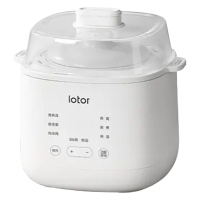 徕多电炖锅热水快炖轻音炖煮白瓷内胆光滑易洁基础款DDZ10