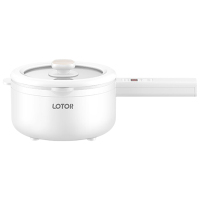 徕多电煮锅智能预约自动保温上蒸下煮双倍美味外观简约标准款20CD