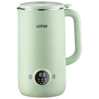 徕多豆浆机一键高温清洗多维粉碎智能大屏轻松上手BB1200G