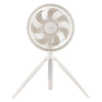 摩飞电风扇无线便携可折叠拆卸运行静音做工精细白色MR3701