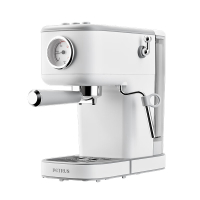 柏翠咖啡机蒸汽量强劲小巧不占地可视化指示表白色PE3366A