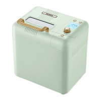 柏翠面包机外观简约自动感温双管烘烤小巧不占地PE8899